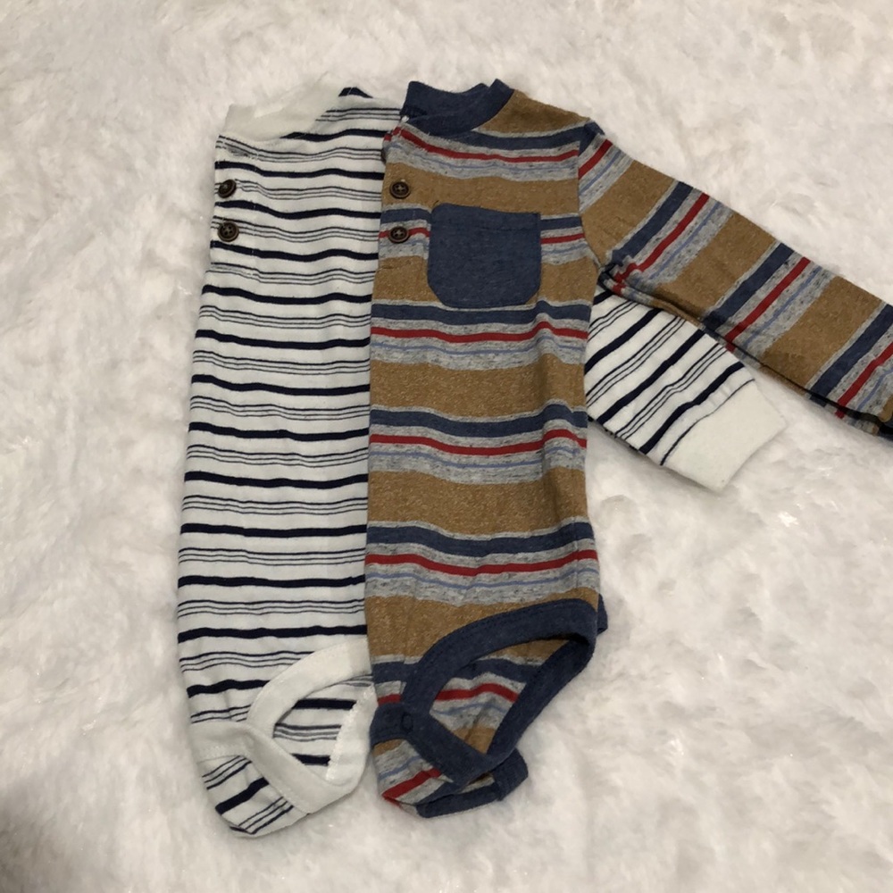 3 Button Onesies